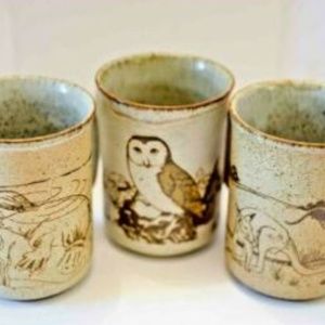 (Three) Vintage, Coffee Mugs/Tea Mugs